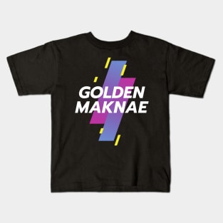 BTS GOLDEN MAKNAE Kids T-Shirt